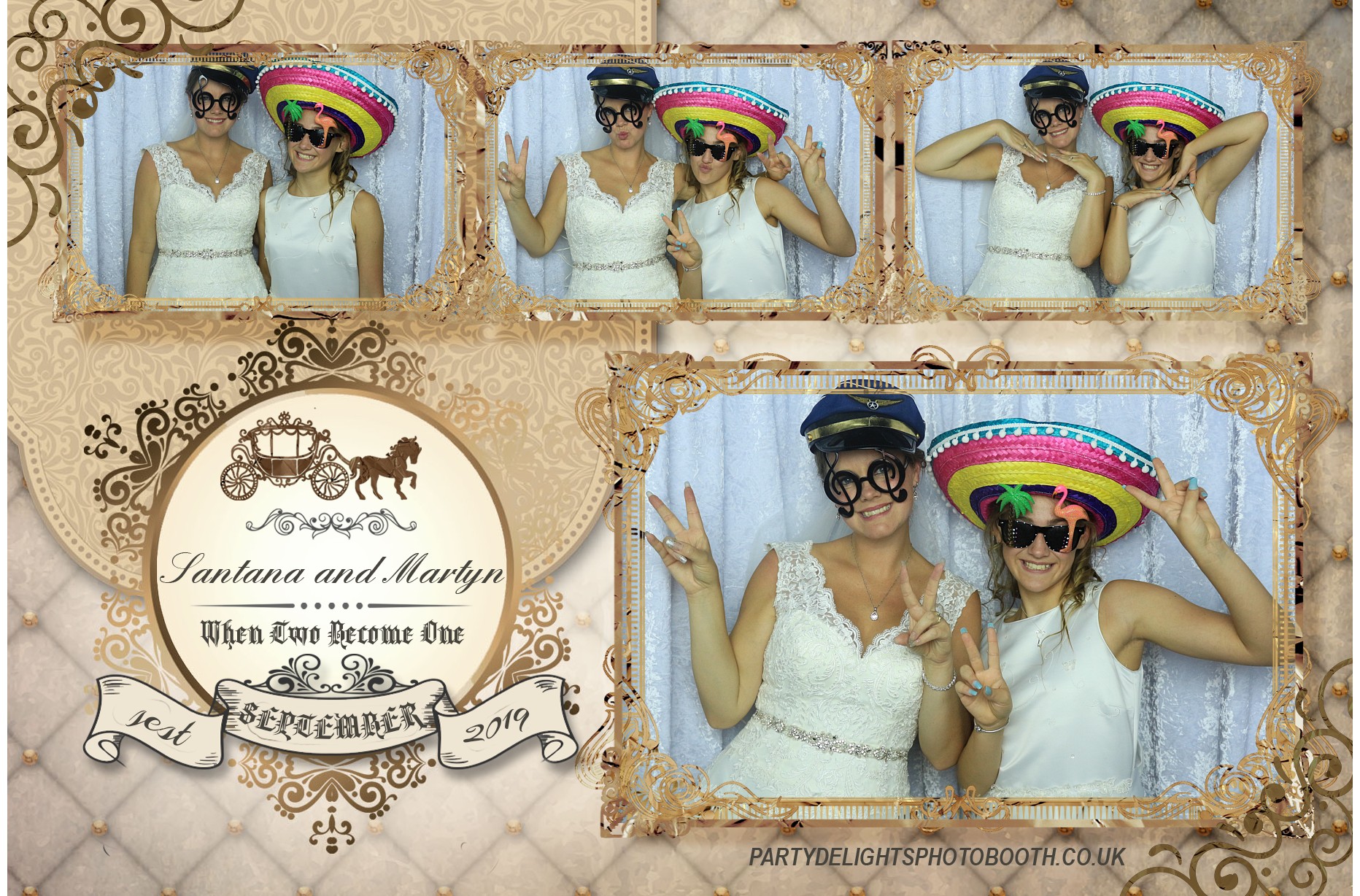 Martyn and Santana’s Wedding - Prints | View more photos from the event at gallery.partydelightsphotobooth.co.uk/u/PartyDelightsPhotoBooth/Martyn-and-Santana’s-Wedding-Prints